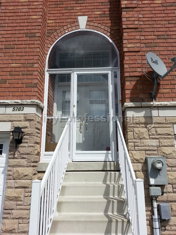 20130402_135238 porch with oversized arch, single door. Get a free quote now